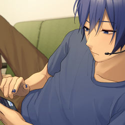 This is a pixiv picture whose title is 「マスターいつも急だからなぁ…」.