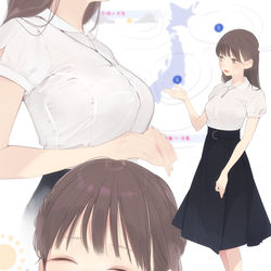 This is a pixiv picture whose title is 高気圧.