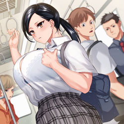 This is a pixiv picture whose title is かわいい子には電車に乗せろ.