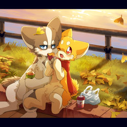 This is a pixiv picture whose title is ＼かぷっ／.