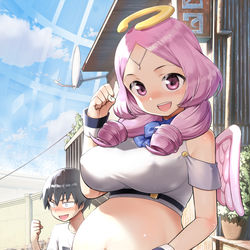 This is a pixiv picture whose title is 朝チュン５巻発売しました！.