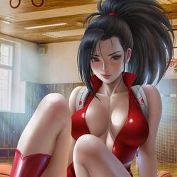 This is a pixiv picture whose title is Momo (My Hero Academia).