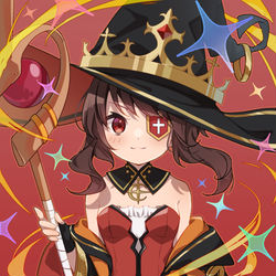 This is a pixiv picture whose title is 伝説めぐみん.