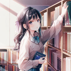 This is a pixiv picture whose title is 視線.
