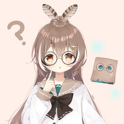 This is a pixiv picture whose title is Loli Highschool Mumei.