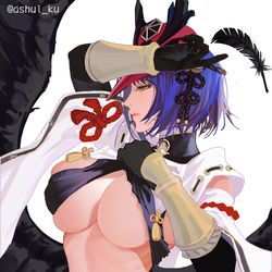 This is a pixiv picture whose title is 九条裟羅.