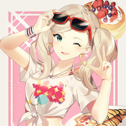 This is a pixiv picture whose title is 杏.