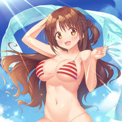 This is a pixiv picture whose title is グラビアしまむー.