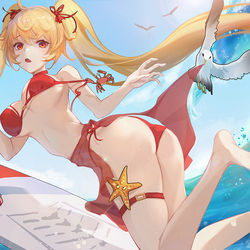 This is a pixiv picture whose title is Summer is almost over.