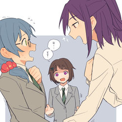 This is a pixiv picture whose title is 「え？、、、」.