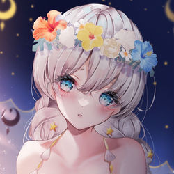 This is a pixiv picture whose title is 水着アナスタシア.