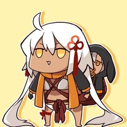 This is a pixiv picture whose title is まじんさんと煉獄と背負い紐。.