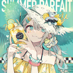 This is a pixiv picture whose title is 【夏パフェ】Lemon.