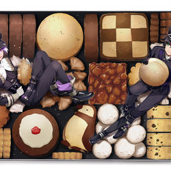 This is a pixiv picture whose title is クッキー缶.