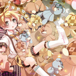 This is a pixiv picture whose title is テディベア.