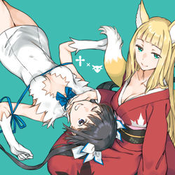 This is a pixiv picture whose title is とあるIF関係×2.