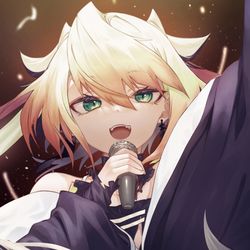 This is a pixiv picture whose title is お披露目感謝.