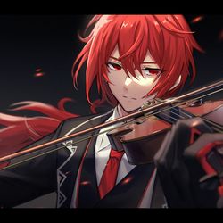 This is a pixiv picture whose title is ディルック.