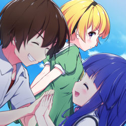 This is a pixiv picture whose title is うらやむ.