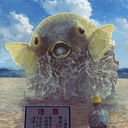 This is a pixiv picture whose title is 海岸の利用に関するお願い.