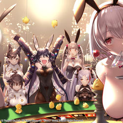 This is a pixiv picture whose title is アズレン四周年おめでとうございます！.