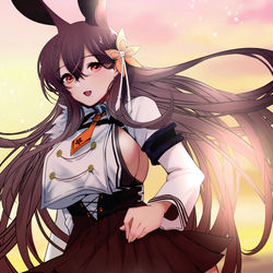 This is a pixiv picture whose title is 筑摩.