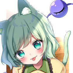 This is a pixiv picture whose title is にゃんこいし.