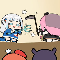 This is a pixiv picture whose title is Mythiversary.