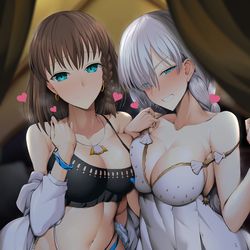 This is a pixiv picture whose title is シャルロット＆アナスタシア.