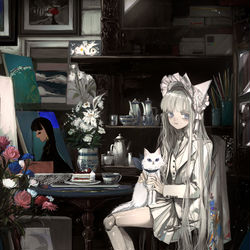 This is a pixiv picture whose title is 無題.