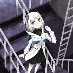 This is a pixiv picture whose title is 階段.