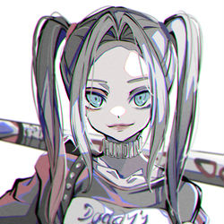 This is a pixiv picture whose title is Harley Quinn.