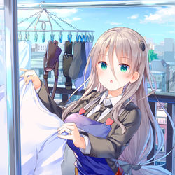 This is a pixiv picture whose title is 『拝啓…殺し屋さんと結婚しました』③.