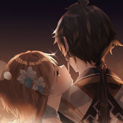 This is a pixiv picture whose title is 钟荧.