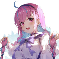 This is a pixiv picture whose title is 湊あくあ.