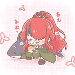 This is a pixiv picture whose title is あむあむ.