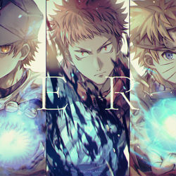 This is a pixiv picture whose title is HERO.