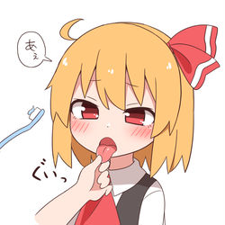This is a pixiv picture whose title is ルーミアちゃん.