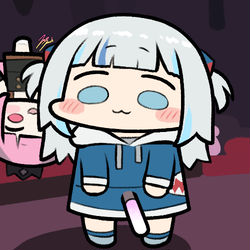 This is a pixiv picture whose title is がうる・ぐら.