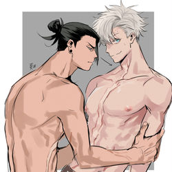 This is a pixiv picture whose title is 夏五.