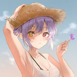 This is a pixiv picture whose title is 欲しいの...？.
