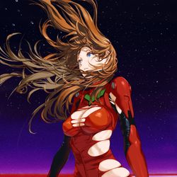 This is a pixiv picture whose title is アスカ.
