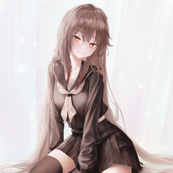 This is a pixiv picture whose title is Hutao.