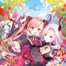 This is a pixiv picture whose title is 幼女無双.