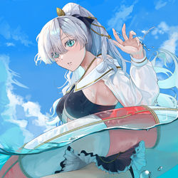 This is a pixiv picture whose title is 水着アナスタシア.