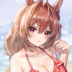 This is a pixiv picture whose title is 水着ﾀﾞｲﾜｽｶｰﾚｯﾄ.