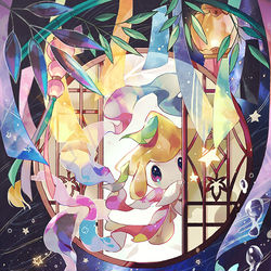 This is a pixiv picture whose title is 千年の旅路.