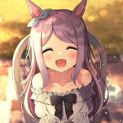 This is a pixiv picture whose title is ご褒美のケーキが食べられてご機嫌♪めじょまっきーん（7さい）.