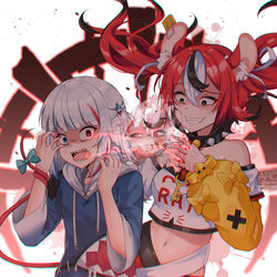 This is a pixiv picture whose title is ぐら x ベールズ.