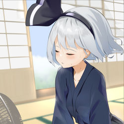 This is a pixiv picture whose title is youmu.